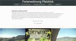 Desktop Screenshot of pfalzblick-weber.de